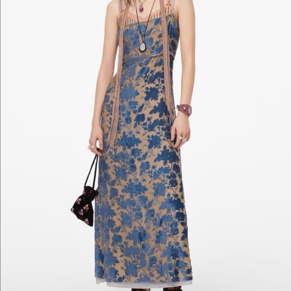 ZARA Dress Velvet Dress